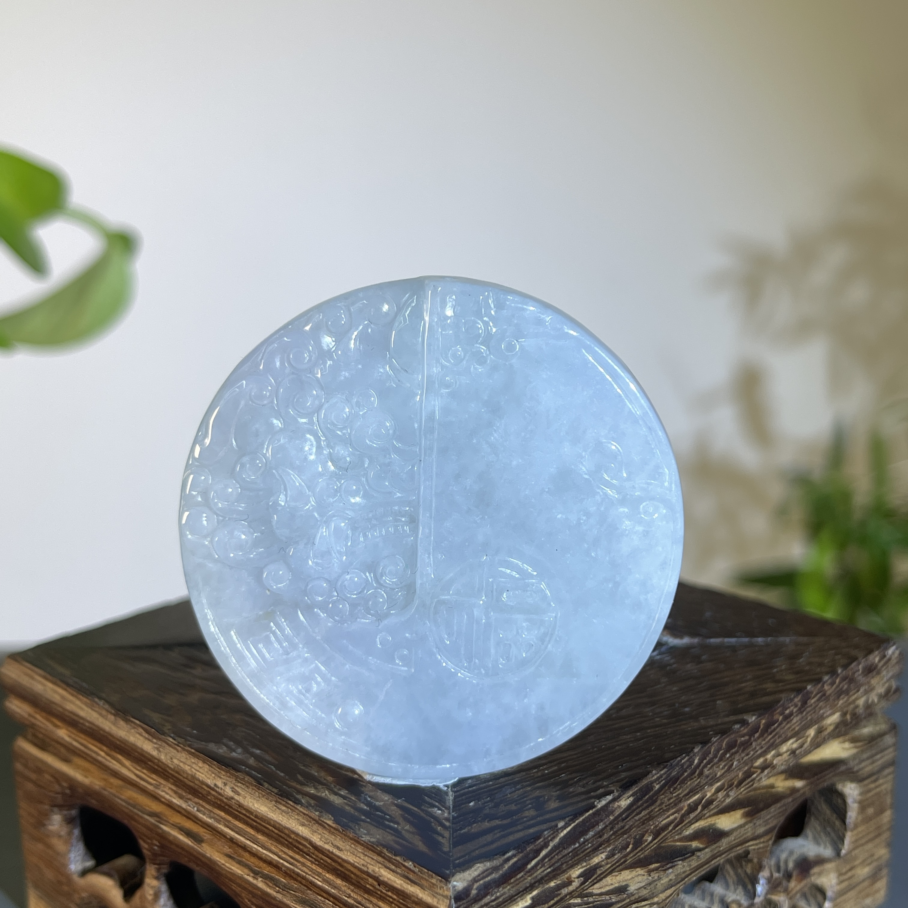 JTA24-31   天然缅甸翡翠A货 仿古牌