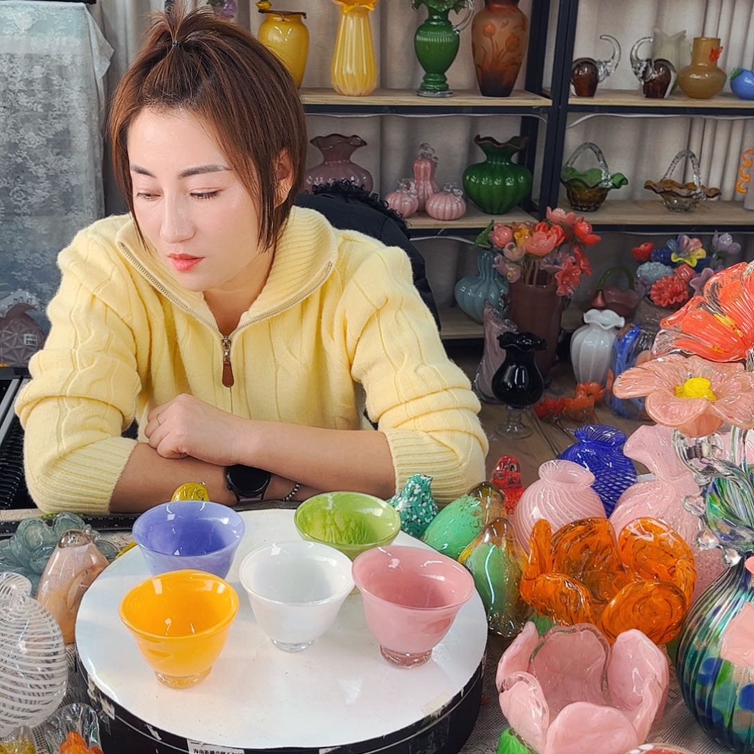 5个碗杯家悦琉璃品福利