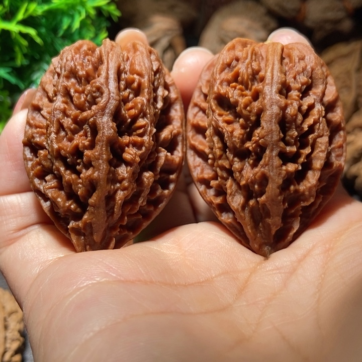 把件文玩核桃东北楸子小雪271