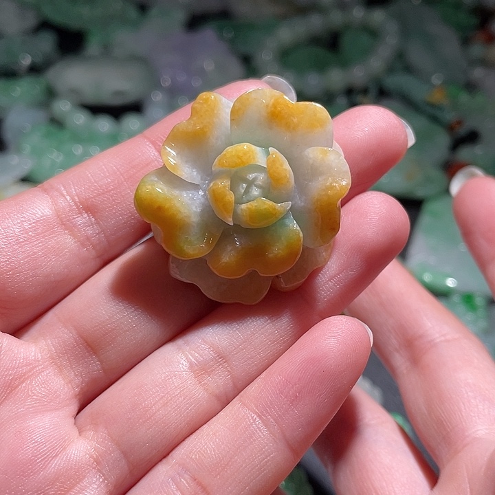 颈饰未镶嵌翡翠天