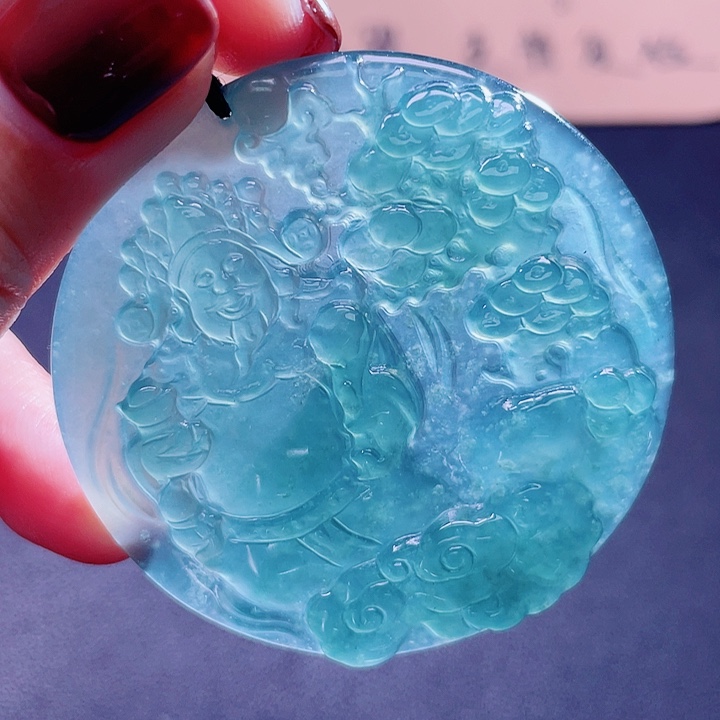 翡翠吊坠(不含链)未镶嵌