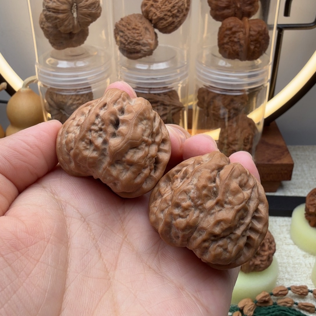 核桃文玩核桃吊坠蛤蟆头38