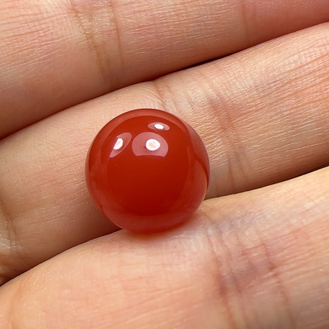 南红玛瑙珠子未镶嵌