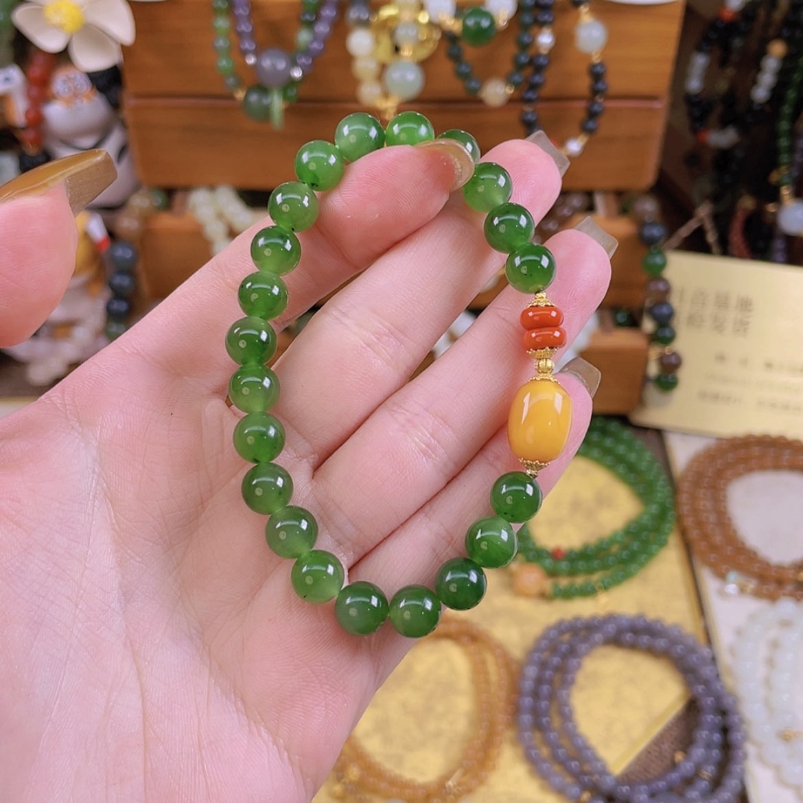 【闪购商品】和田玉手链未镶嵌