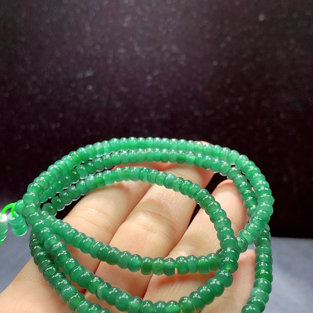 翡翠手链未镶嵌项链