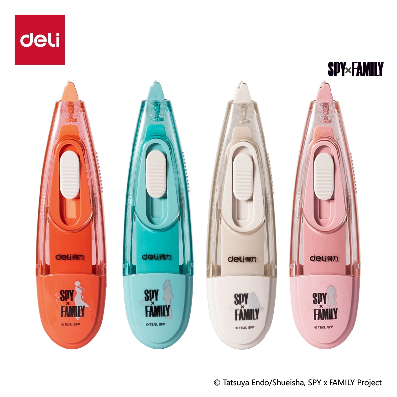 VR18A得力间谍过家家推动笔型修正带_5mm*12m(混) QHGT