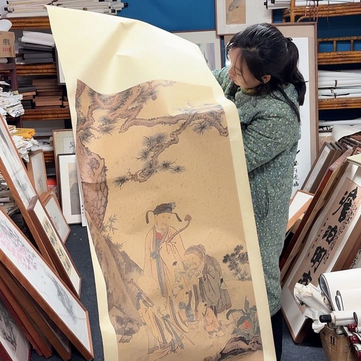 国画任*遥手绘作品欣赏59 