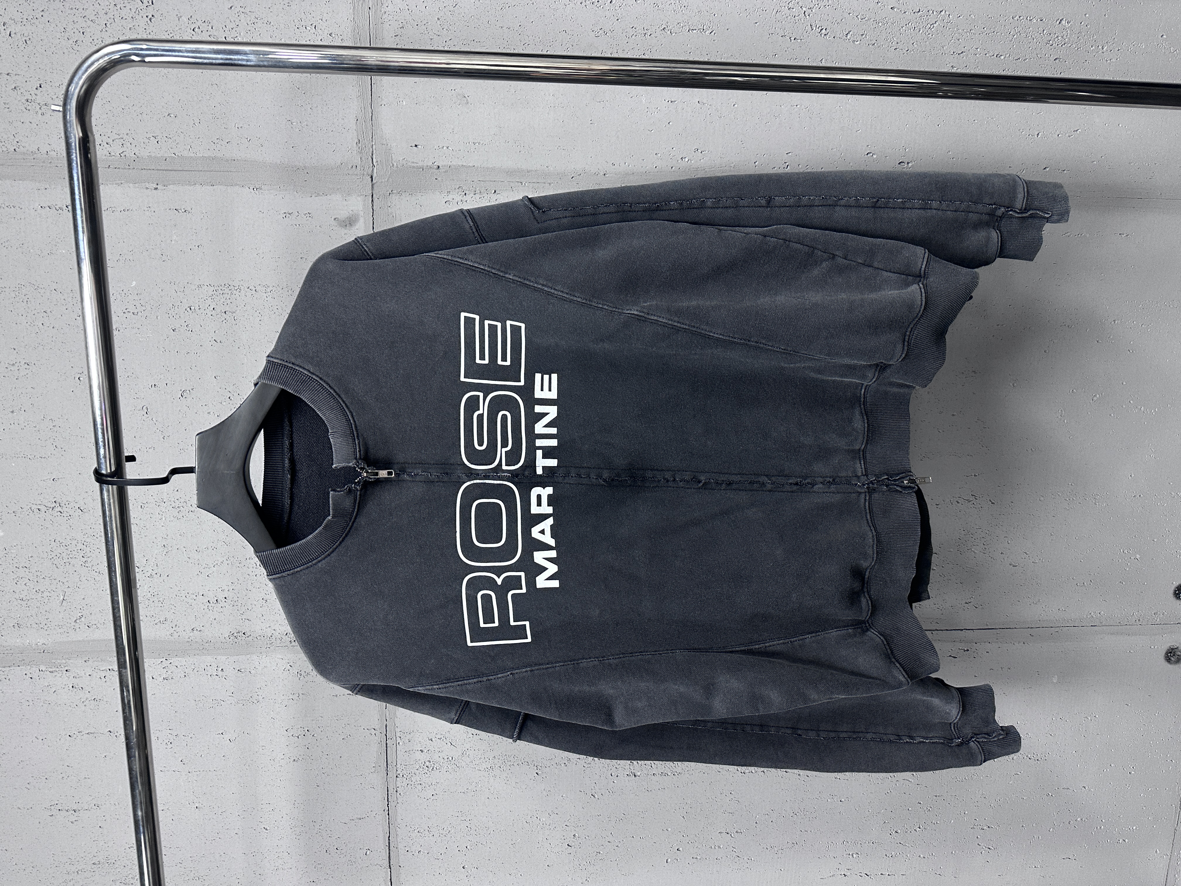 YXY【MartineR坤坤同款双拉链头外套】450克潮牌秋街头美式复古男女