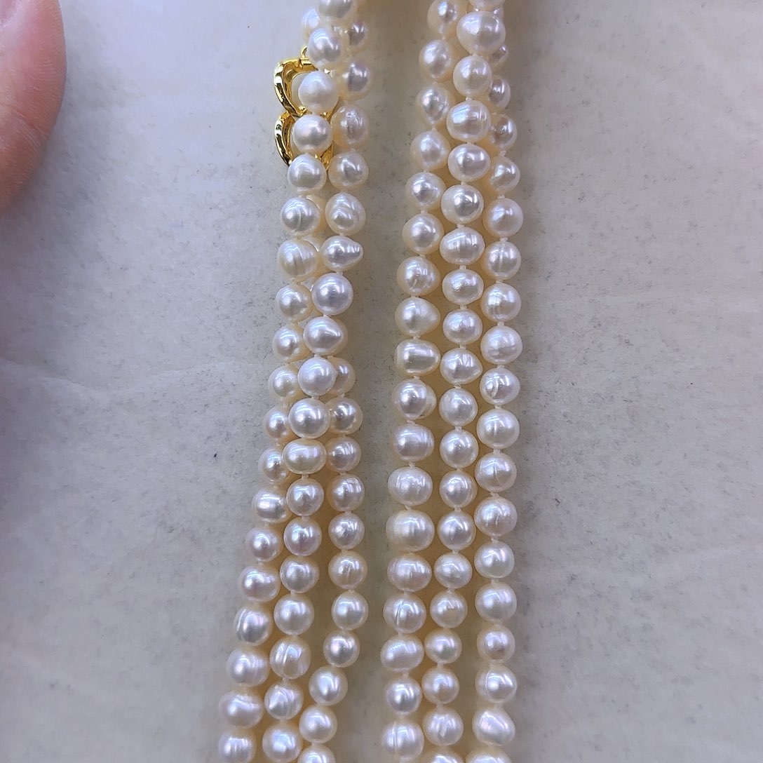 未镶嵌项链定制351淡水珍珠