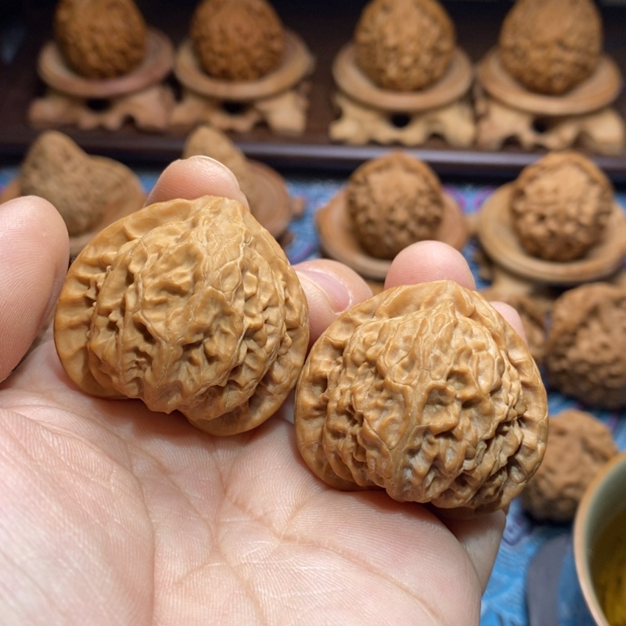 【闪购商品】文玩核桃吊坠邢灯