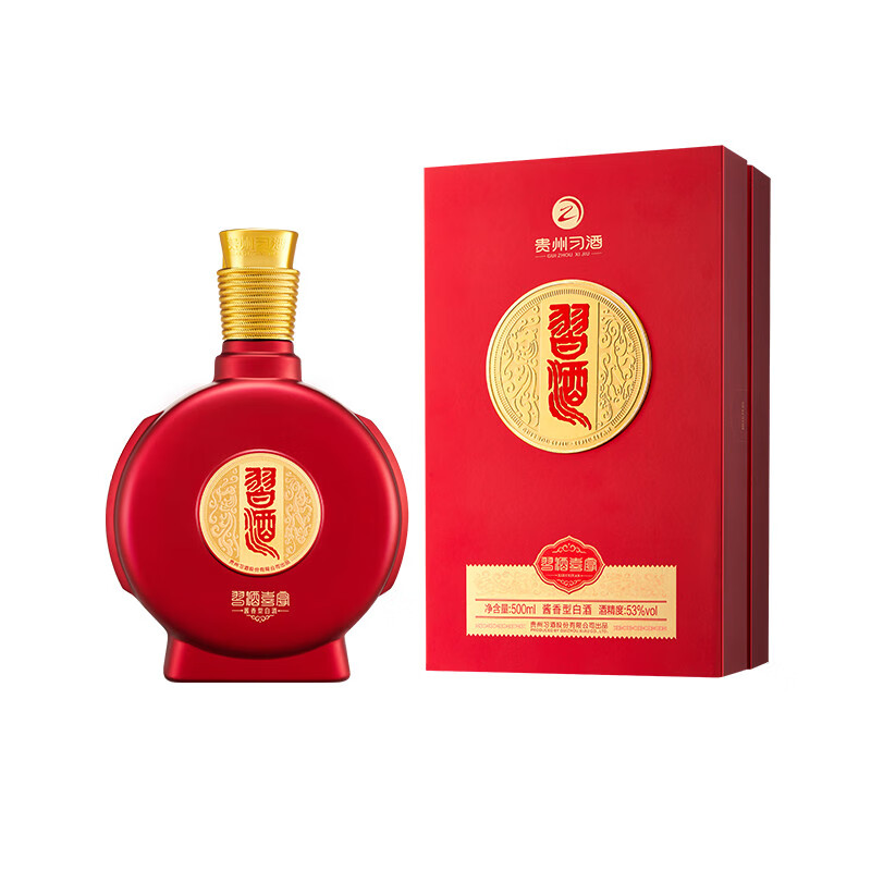 习酒喜宴酱香型白酒 500ml 单瓶53度500ml