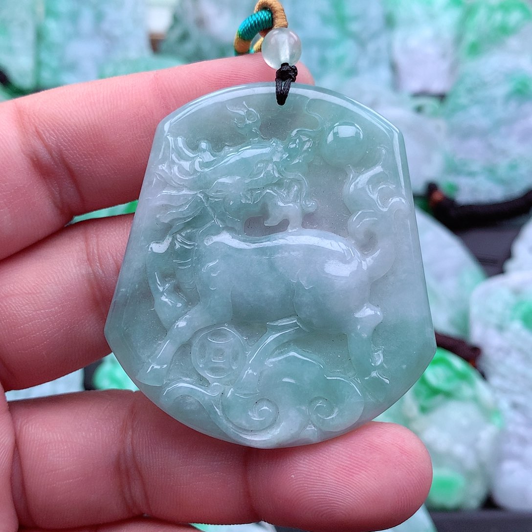翡翠吊坠(不含链)未镶嵌