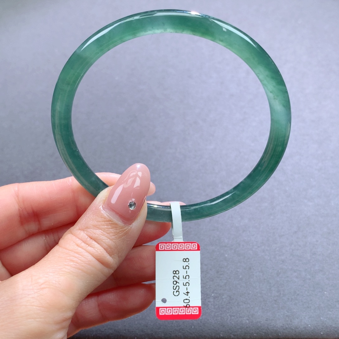 翡翠手镯未镶嵌天然翡翠手镯叮当镯