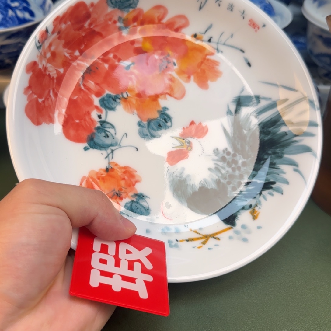 大***飛彦祖纯手工手绘茶具145