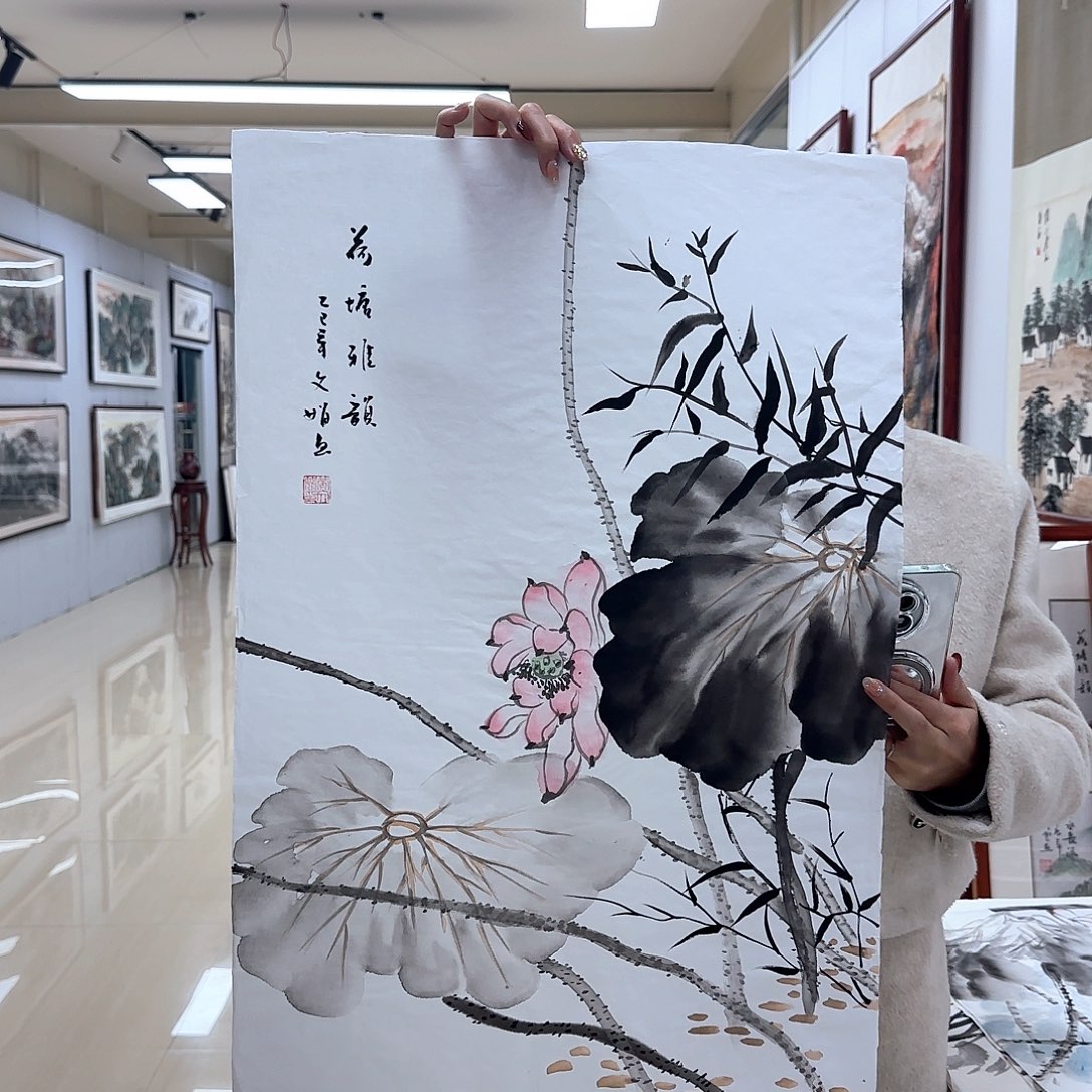 国画国画作品集一个由一