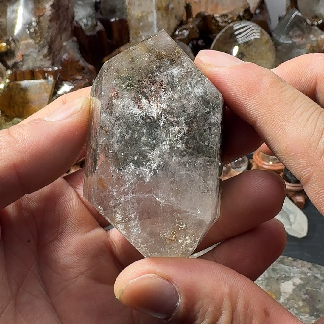 水晶珠宝半成品银S925镶嵌