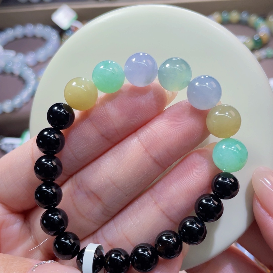 未镶嵌手链翡翠卡10