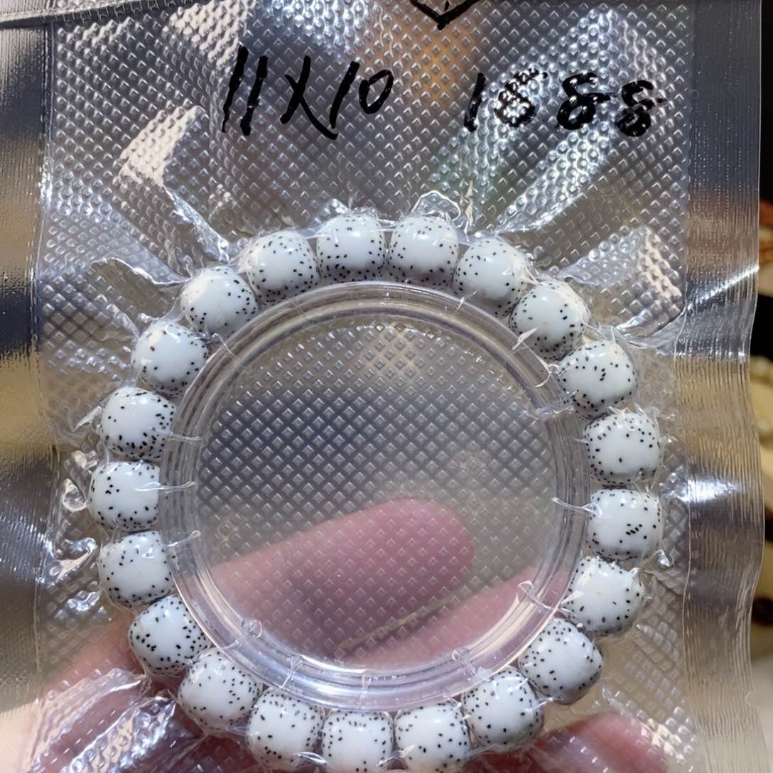 星月菩提吊坠阿*星月菩提手串11×10原生态侧留白
