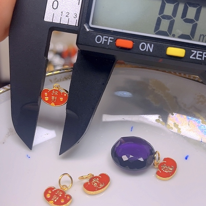 紫晶颈饰银S925镶嵌紫晶925镶嵌203