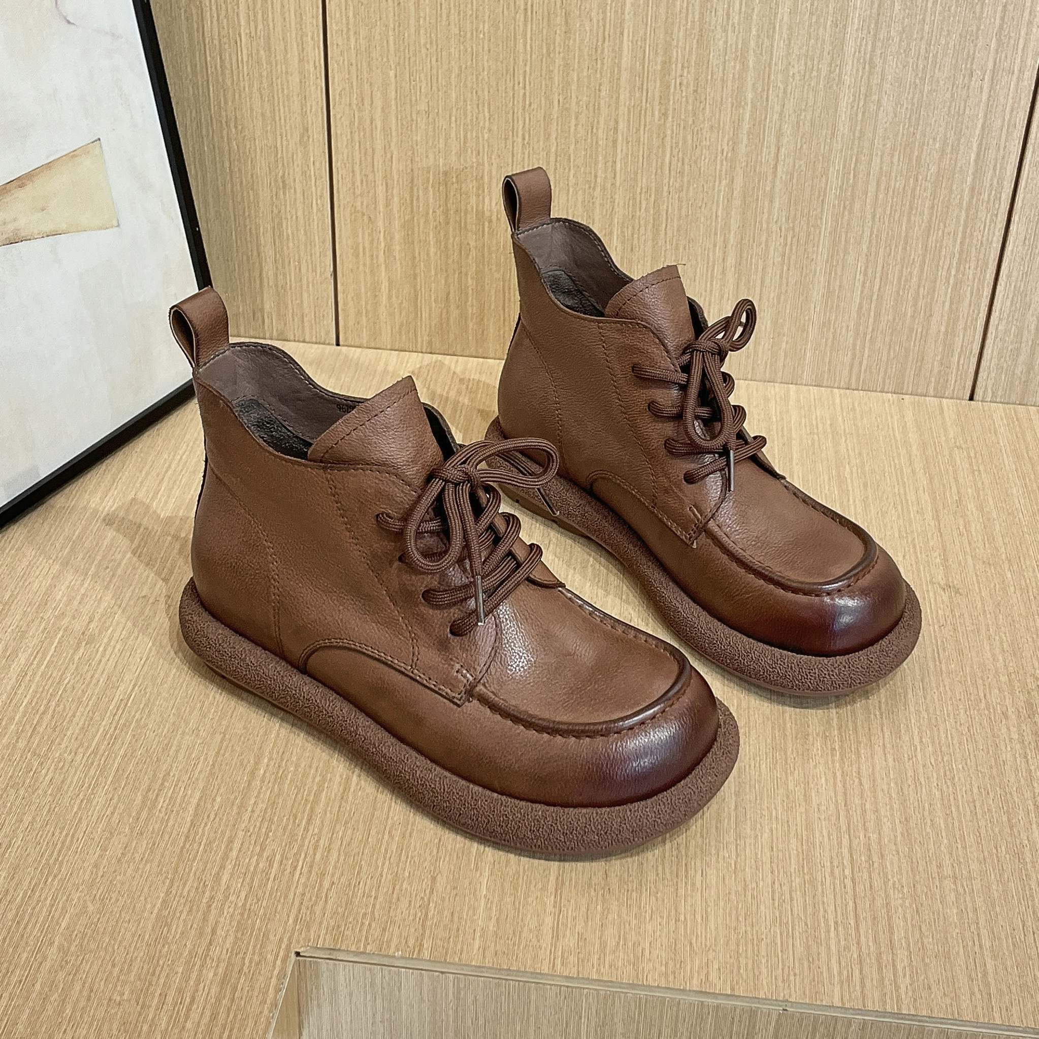 5D8021软底舒适马子靴秋冬新款