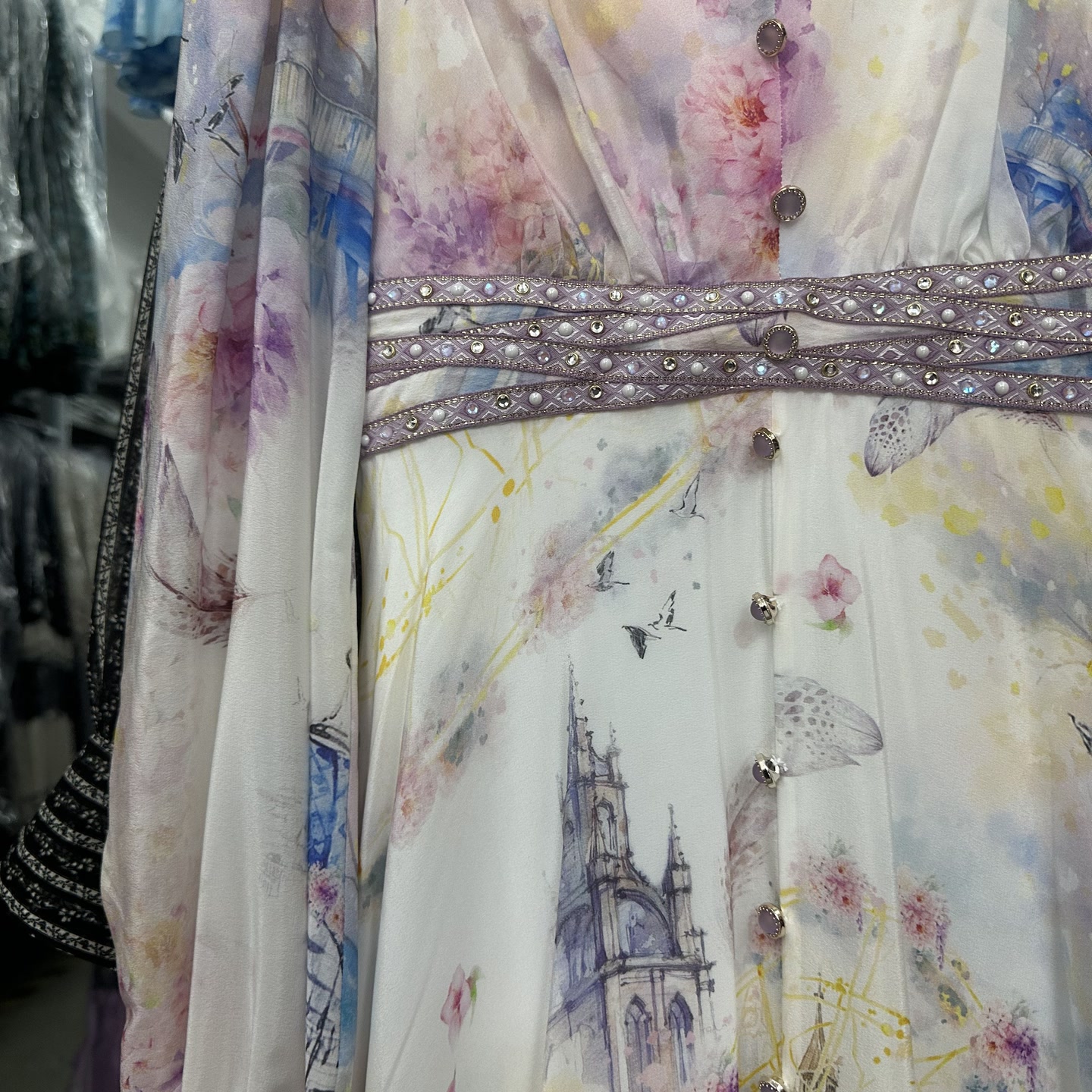 【2025-沐沐】重磅定制款女装连衣裙桑蚕丝连衣裙HFQY25013