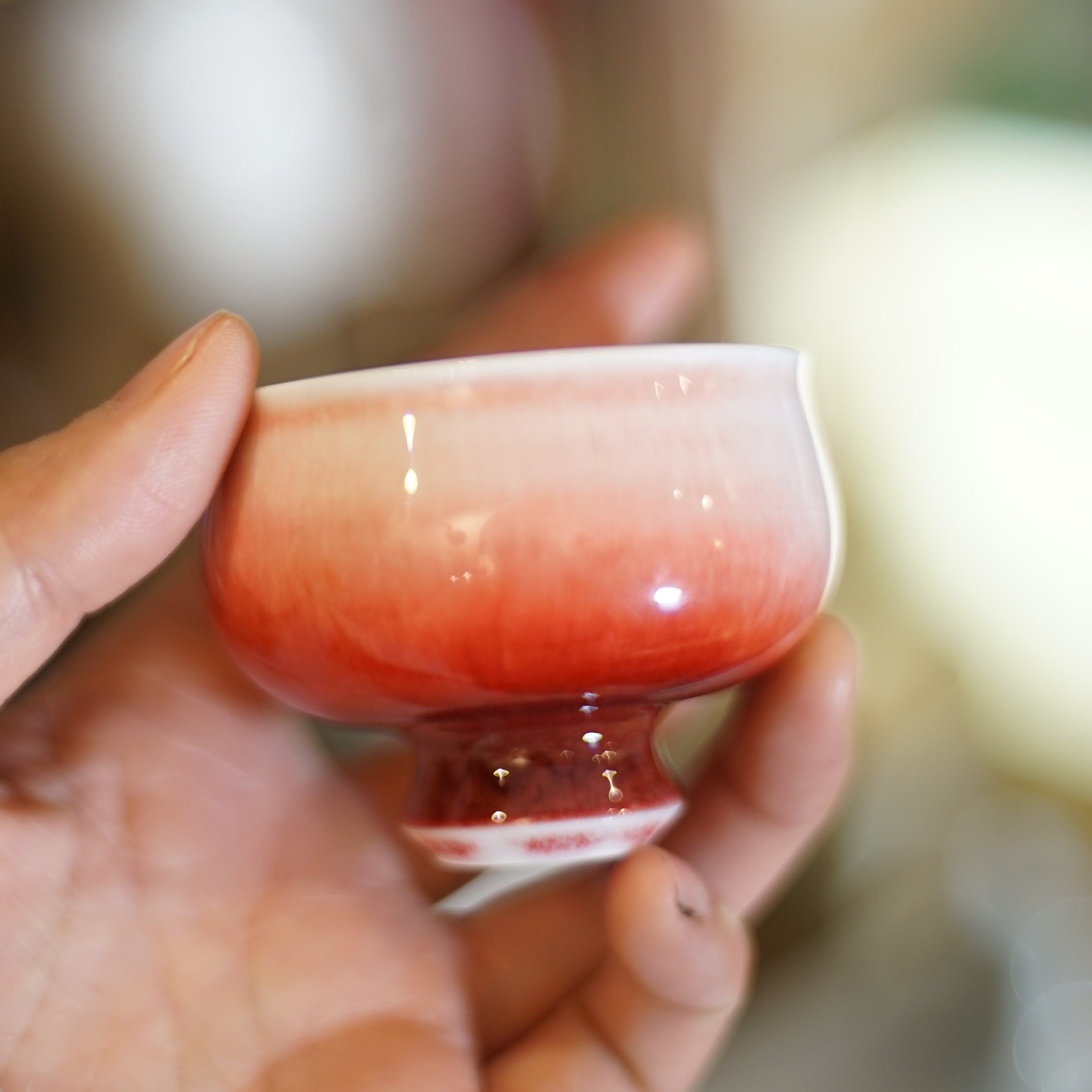 全手工瓷杯 高足 60ml