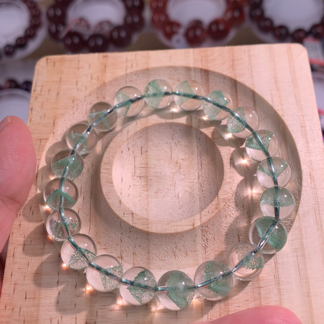 未镶嵌手链水晶翠幽灵