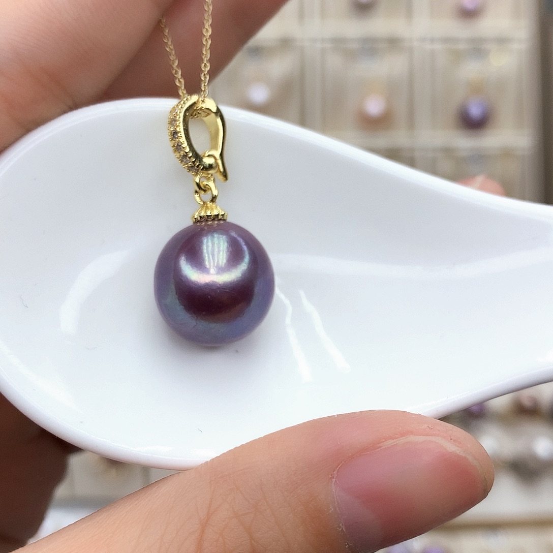 淡水珍珠颈饰合金