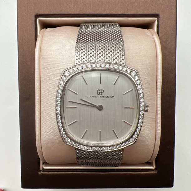 95新 Zhibai/芝柏 大芝柏13669手动后钻赠送表带赠送手链