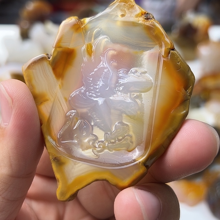 未镶嵌颈饰玛瑙/玉髓