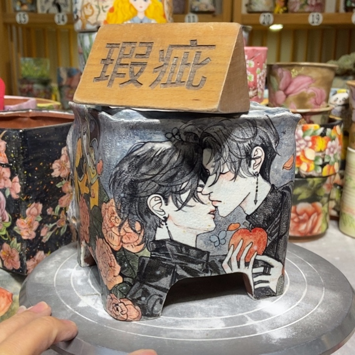 景德镇艺术手绘作品