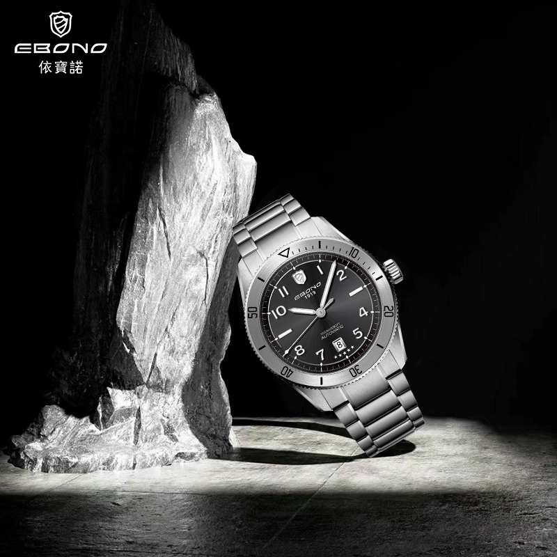 【官方直发】EBONO/依宝诺 8882先行者 时尚全自动机芯男士机械腕表