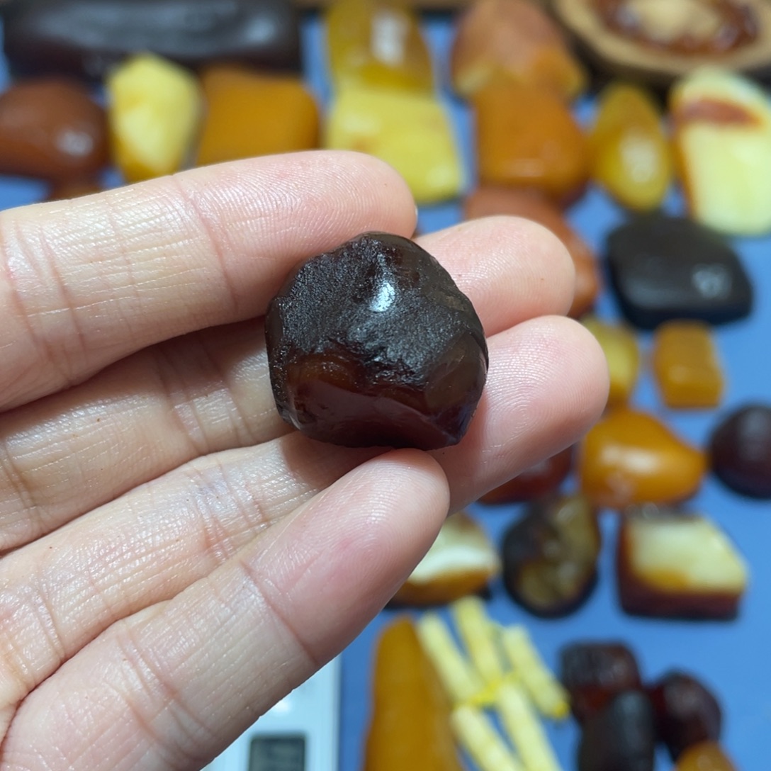 定制蜜蜡未镶嵌墩子