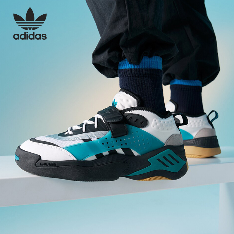 正品Adidas阿迪达斯三叶草战舰2代男女春秋百搭运动休闲鞋 IG6120