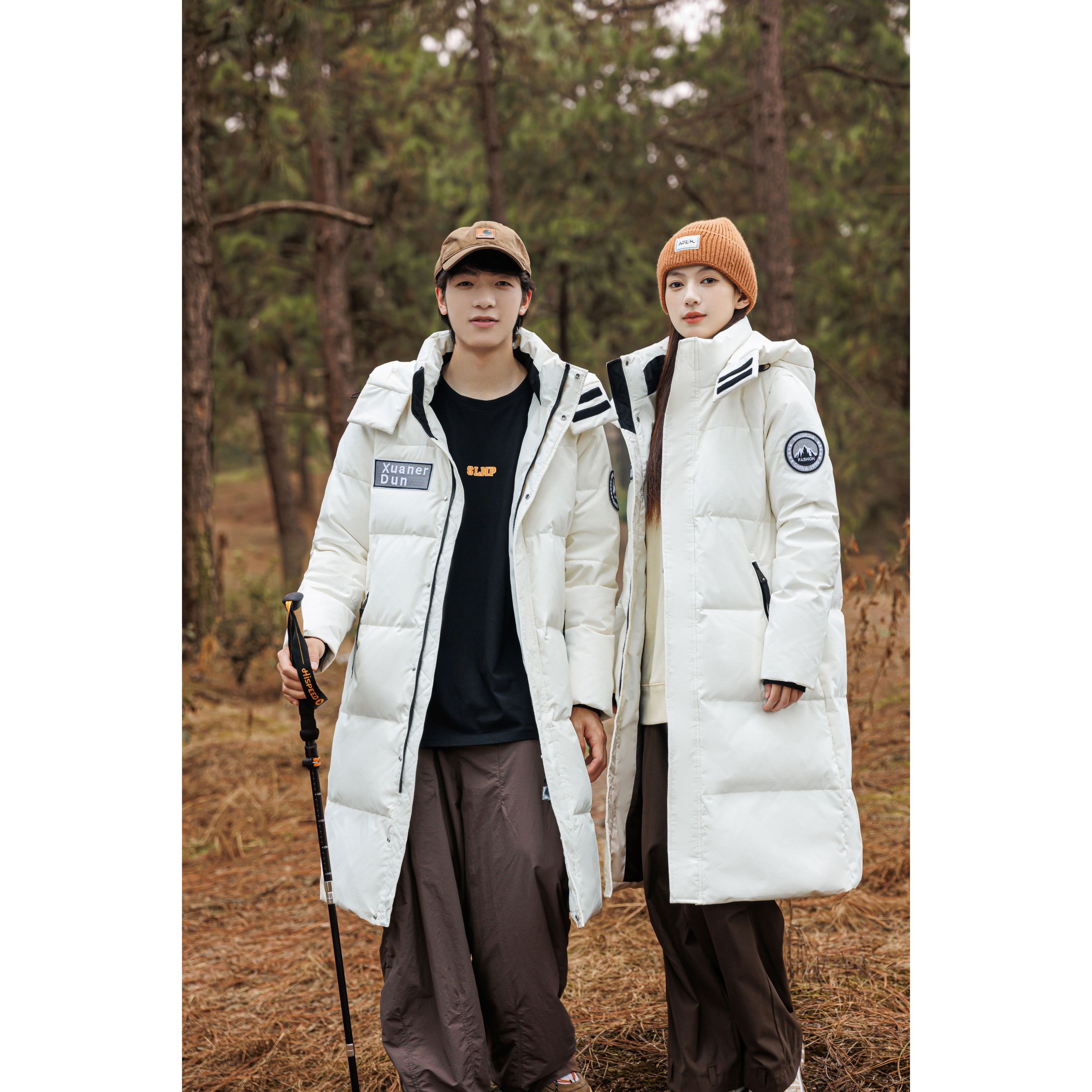 总#冬季轻量化休闲时尚保暖加厚情侣羽服外套#757#