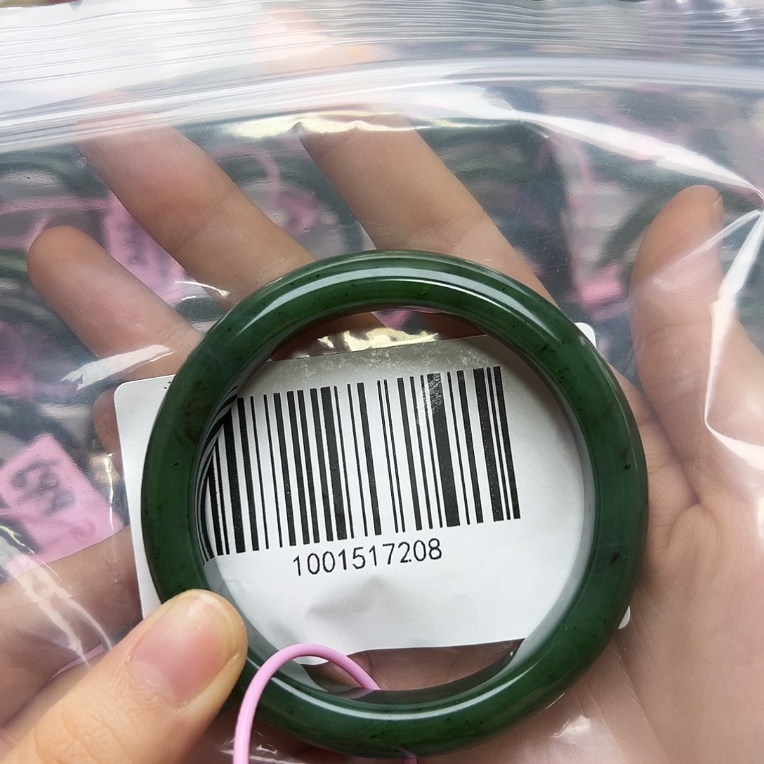 和田玉手镯未镶嵌62