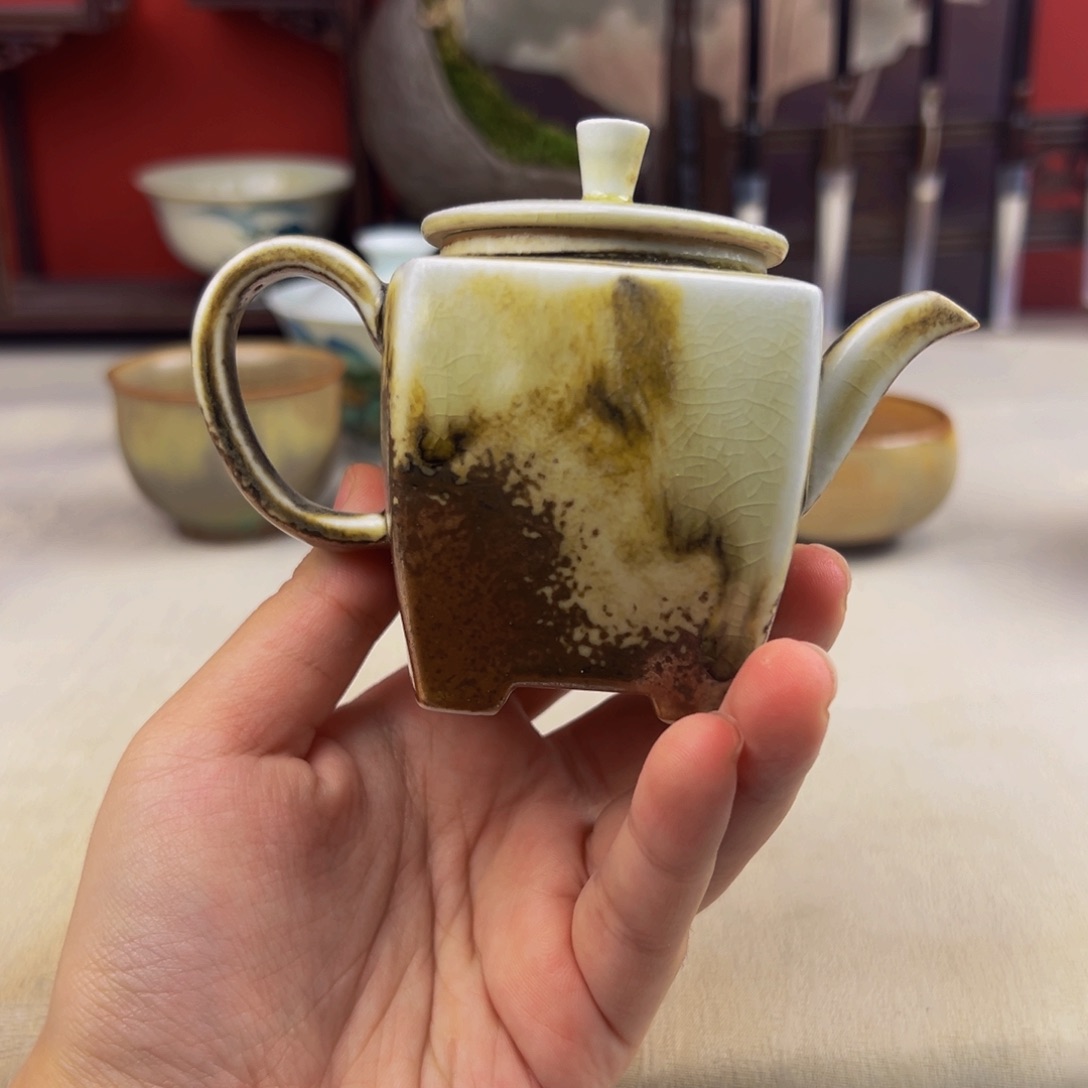 杯子纯手工柴烧主人杯