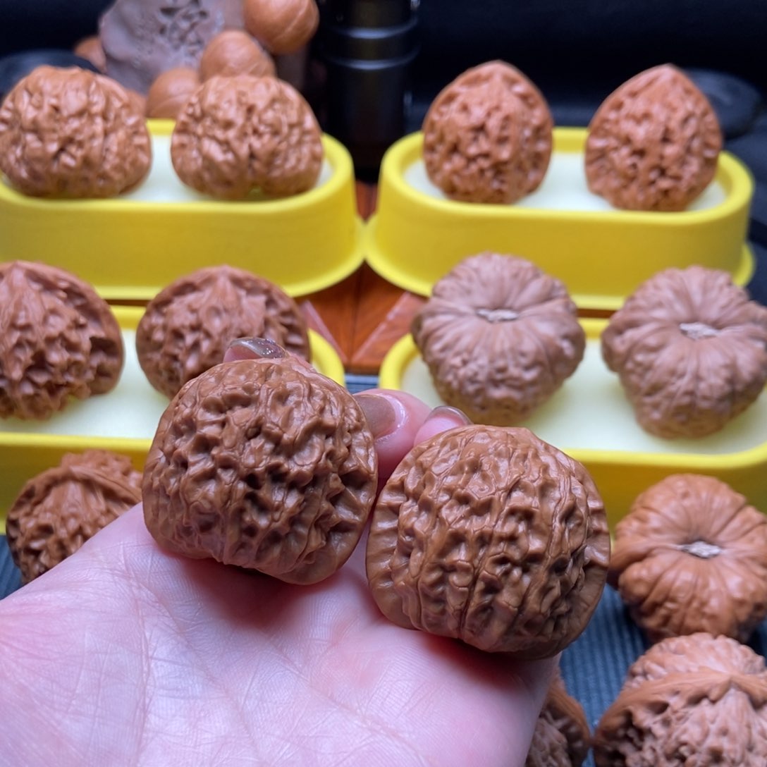 文玩核桃把件全品石门元宝