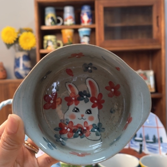 炉景德镇釉下手绘陶瓷 