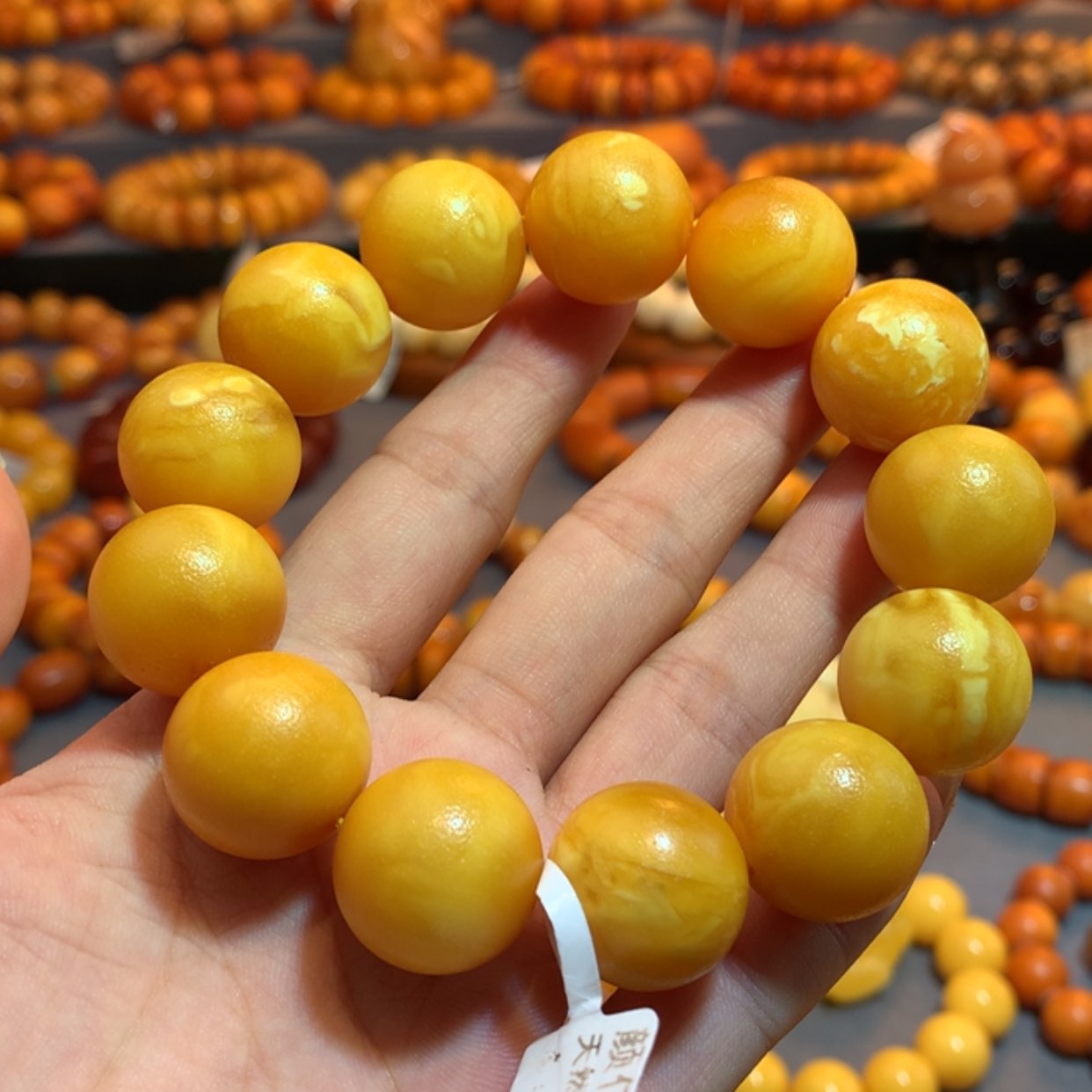 【闪购商品】未镶嵌琥珀手链蜜蜡