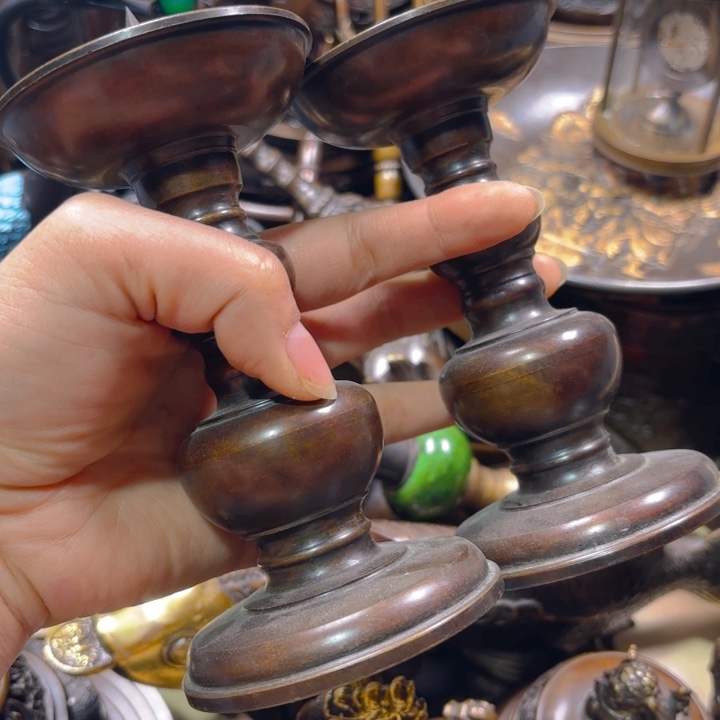 铜器摆件收收藏藏