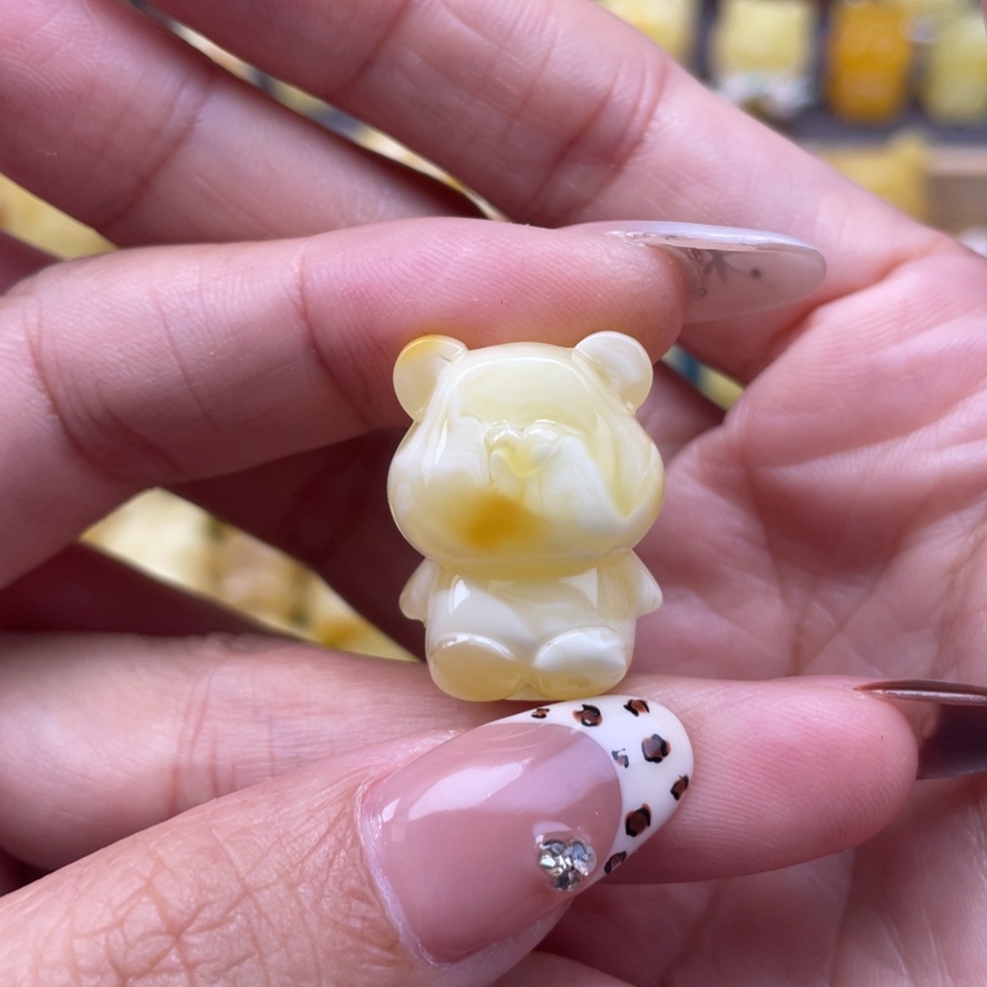 裸石琥珀未镶嵌蜜蜡