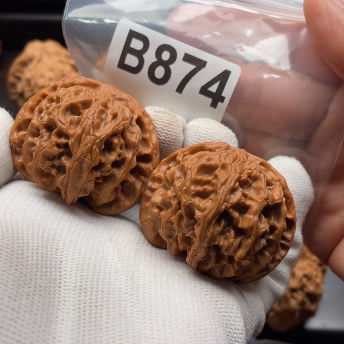 【闪购商品】文玩核桃吊坠B874苹果43
