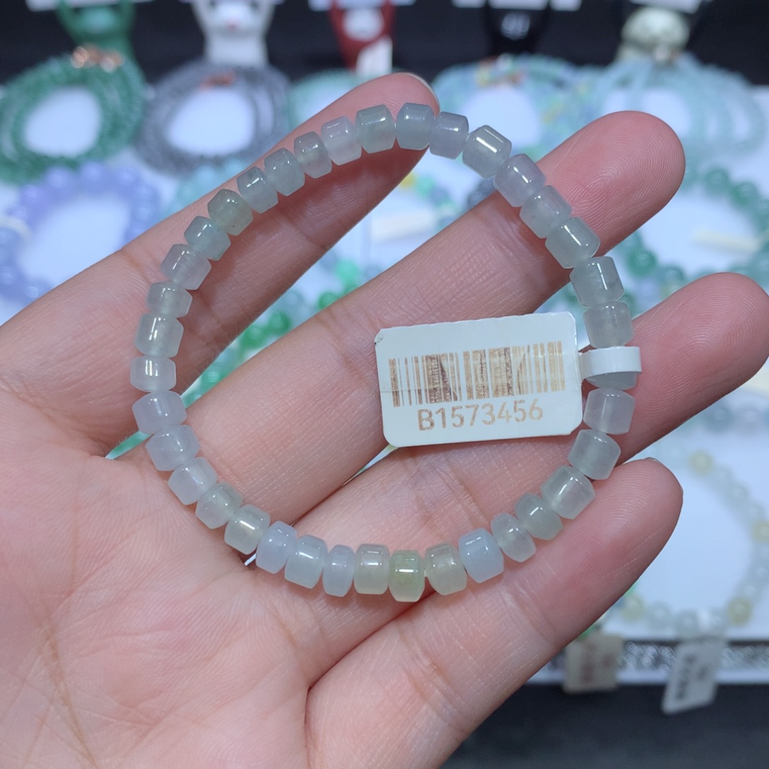 翡翠未镶嵌手串天然