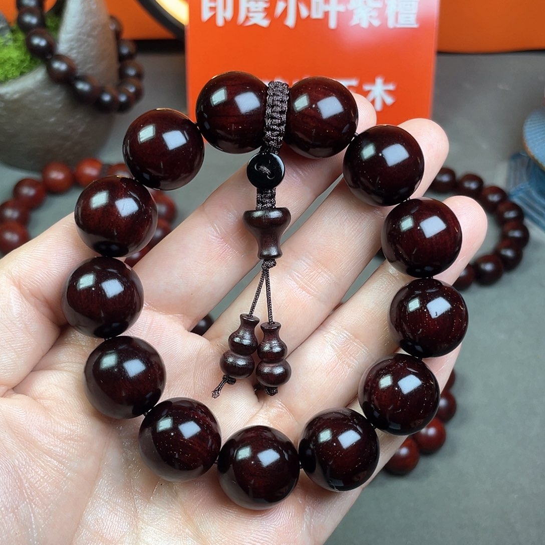 手串/手链小叶紫檀印度小叶紫檀1.8cm