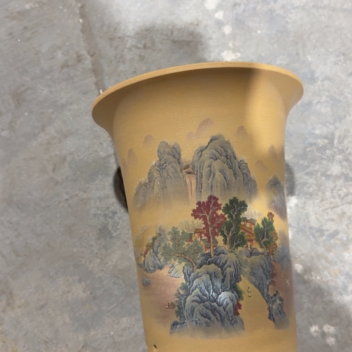 紫砂紫砂花盆破损补发