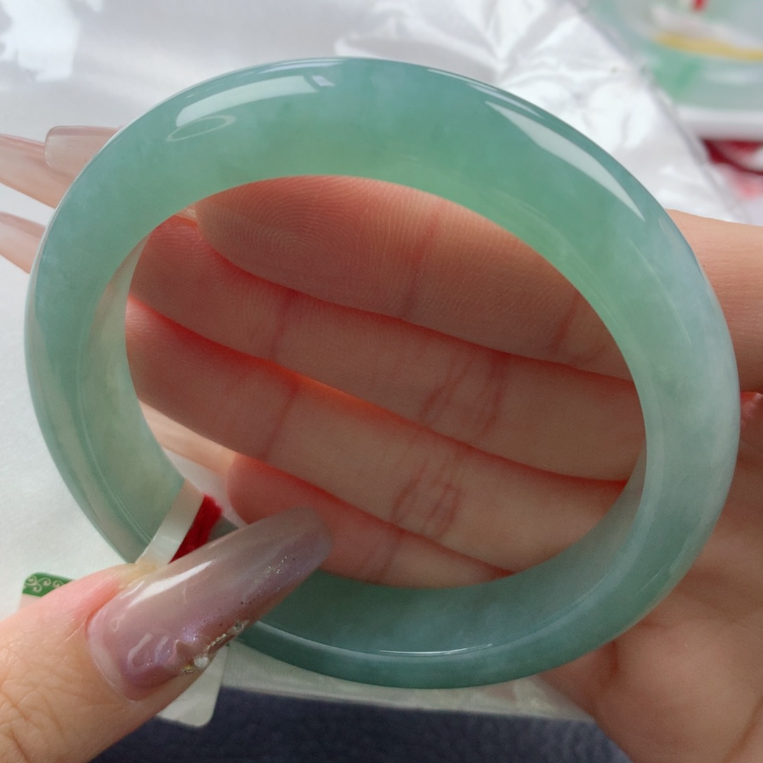 未镶嵌手镯翡翠缅甸天然翡翠A货57