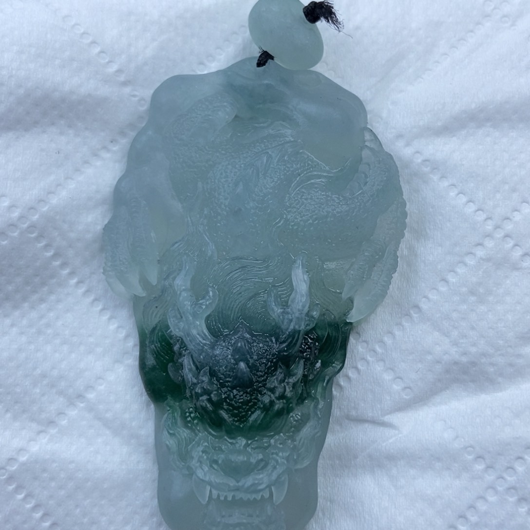 定制翡翠未镶嵌击*?龙