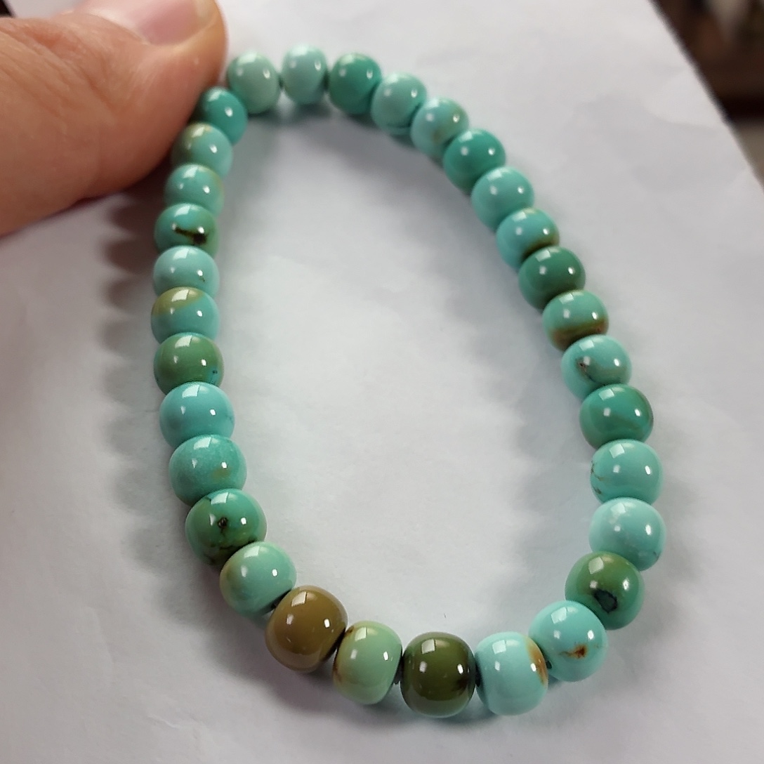 未镶嵌绿松石珠宝奇石