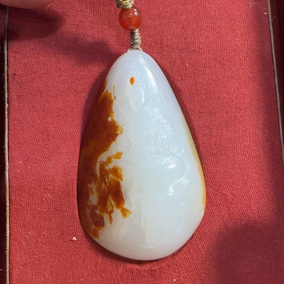 和田玉挂件未镶嵌